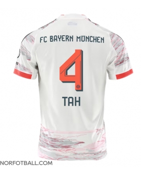 Billige Fotballdrakt Bayern Munich Jonathan Tah #4 Replika Bortedrakt 2025-26 Kortermet